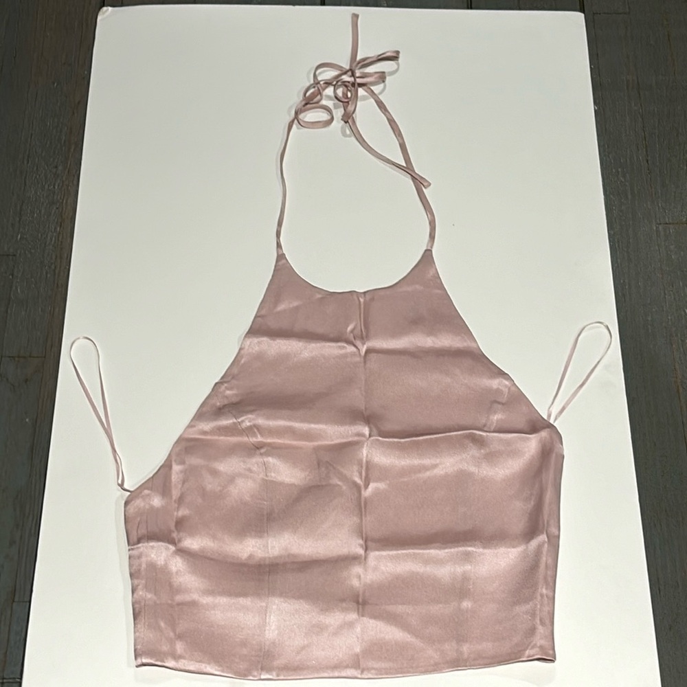 Anine Bing light pink Leslie to in top